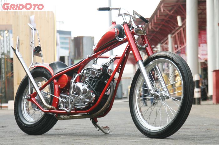 Yamaha Scorpio Pon Chopper Puspa Kediri Custom