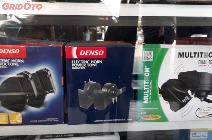 Tiga Klakson yang dijual di Mawar Car Audio, BSD Autopart, Tangerang