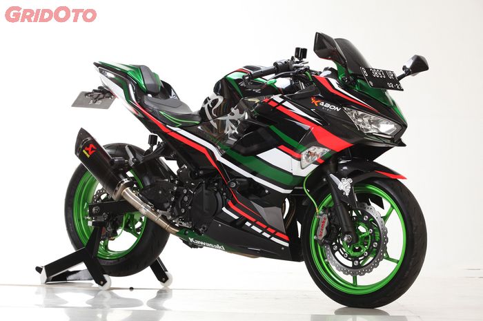 New Kawasaki Ninja 250R Grafis Layz Motor