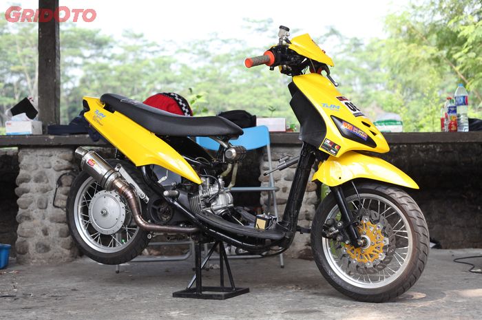 Intip Jeroan Yamaha Mio Sporty Jahat Bore Up Sampai 