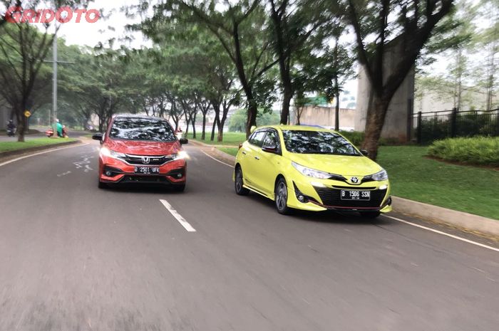 Honda Jazz RS VS Toyota TRD Sportivo