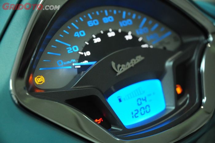 Ilustrasi Panel Indikator di Sepeda Motor