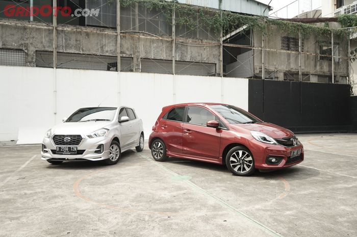 Komparasi Small Hatchback, Datsun GO T Active vs Honda Brio RS