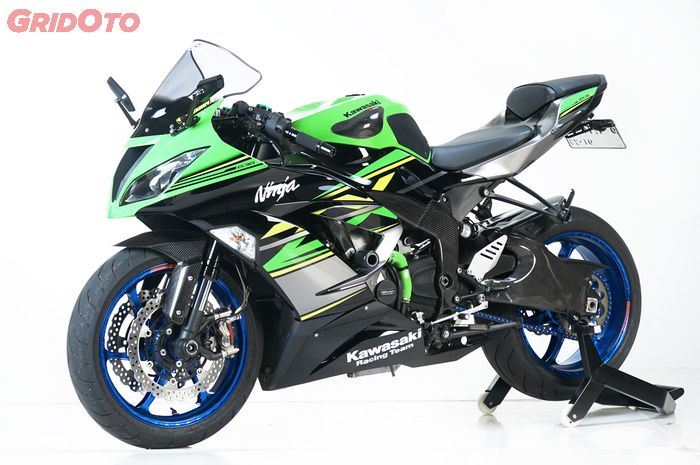 Terlihat Standar Ternyata Detail Kawasaki  ZX636  Ini Bikin 