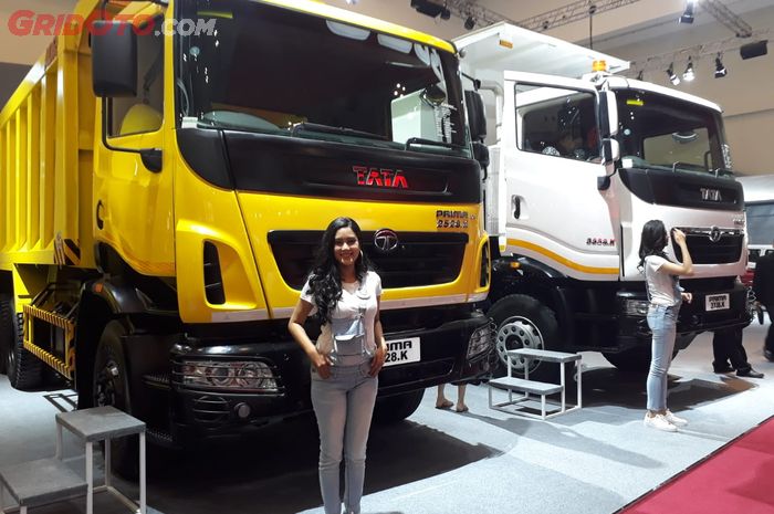 Ilustrasi Tata Prima 3388.K, Model 8x4-nya yang baru akan diluncurkan di GIIAS 2019 Juli nanti (18-28/6/2019).