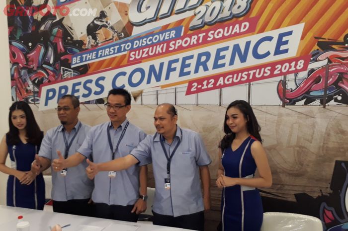 Press Conference Suzuki Update Produk Ekspor Suzuki di GIIAS 2018