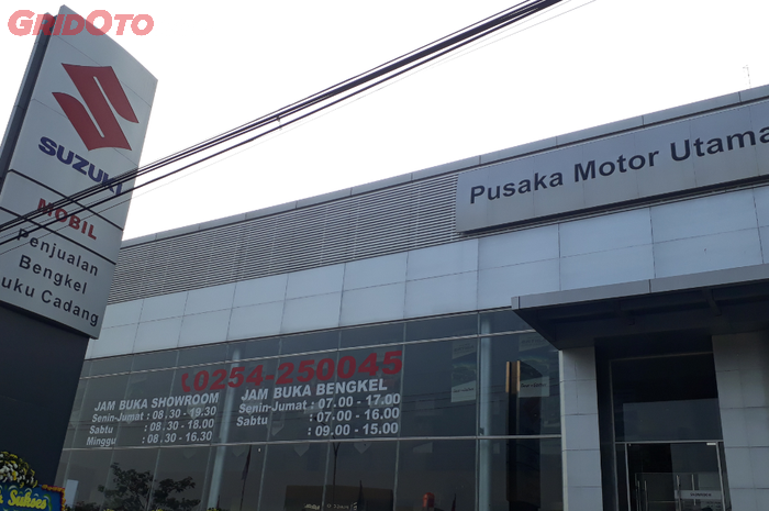 Ilustrasi dealer Suzuki