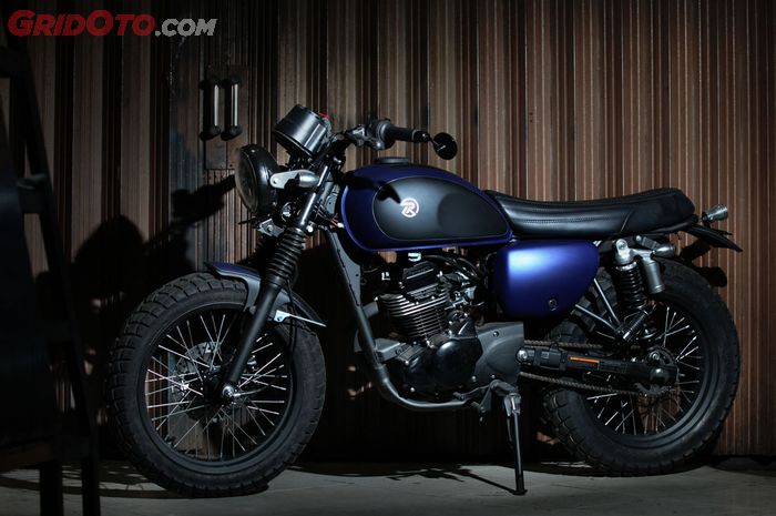 Modifikasi outlet w175 scrambler