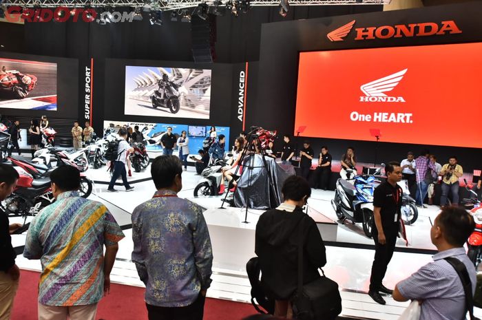 Ilustrasi penjualan motor Honda