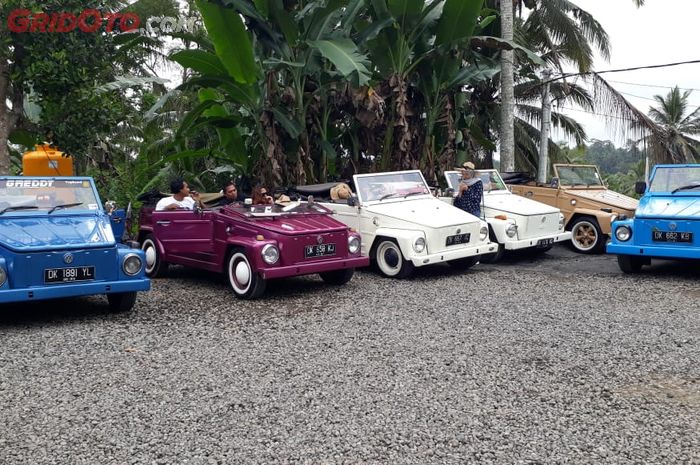 VW Safari dari Ubud VW Tour, komunitas mobil klasik VW  yang berdomisili di Ubud, Bali