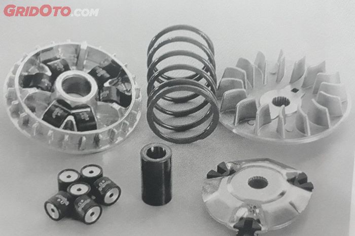 Ilustrasi paket CVT motor matic
