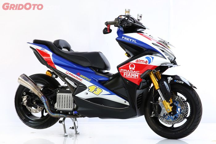 Yamaha Aerox 155 Best Racing Customaxi Yamaha Bekasi