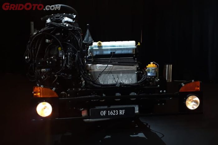 Mercedes-Benz OF 1623 RF, Chassis terbaru dari pabrikan Jerman tersebut dengan model mesin depan