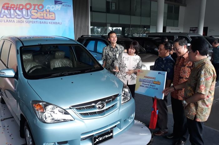 Daihatsu Xenia yang telah direkondisi oleh PT Astra Daihatsu Motor