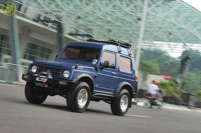 Suzuki Jimny Katana yang sudah dimodifikasi