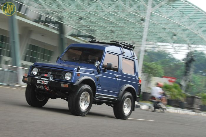 Suzuki Jimny Katana yang sudah dimodifikasi