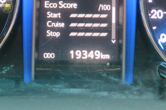Odometer di Toyota Fortuner