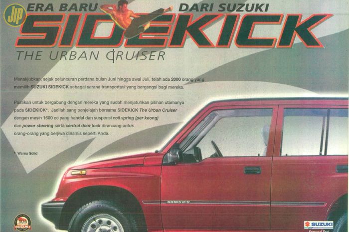 Kenalan Sama Suzuki Sidekick, Entry Model yang Laris Manis 
