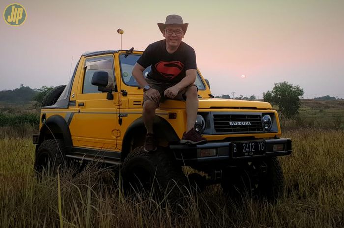 Modifikasi Jip Suzuki Jimny  Ini Berhasil Diubah Jadi 