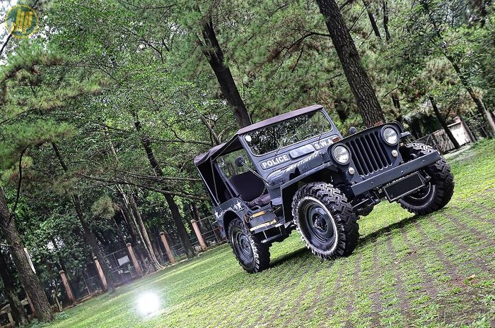 Modifikasi Jeep Willys CJ 3A 