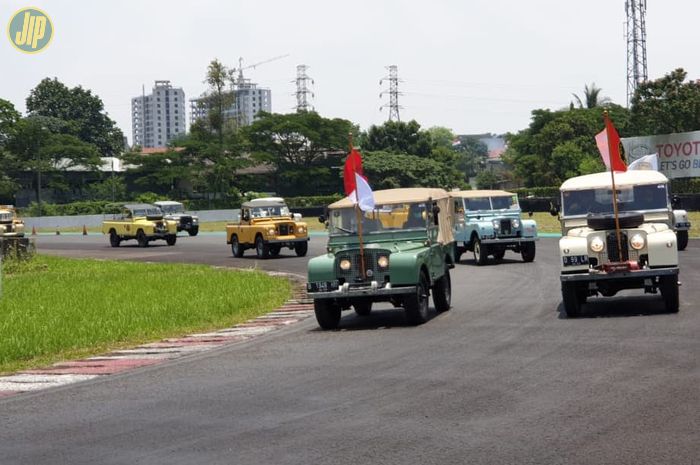 Land Rover Club Indonesia rayakan ulang tahun ke 34 tahun di sirkuit Sentul