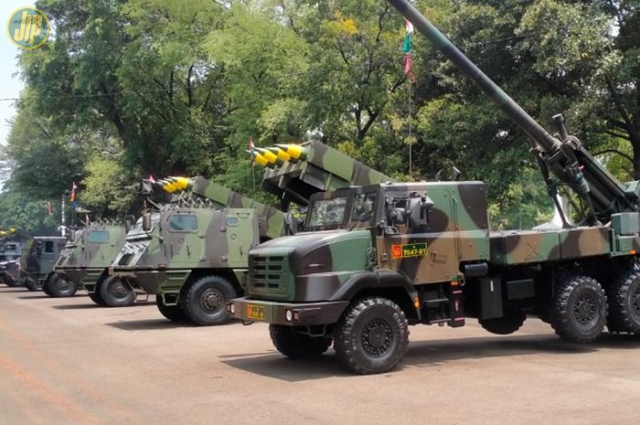 Pameran Alutsista HUT TNI ke 76 di Istana Merdeka