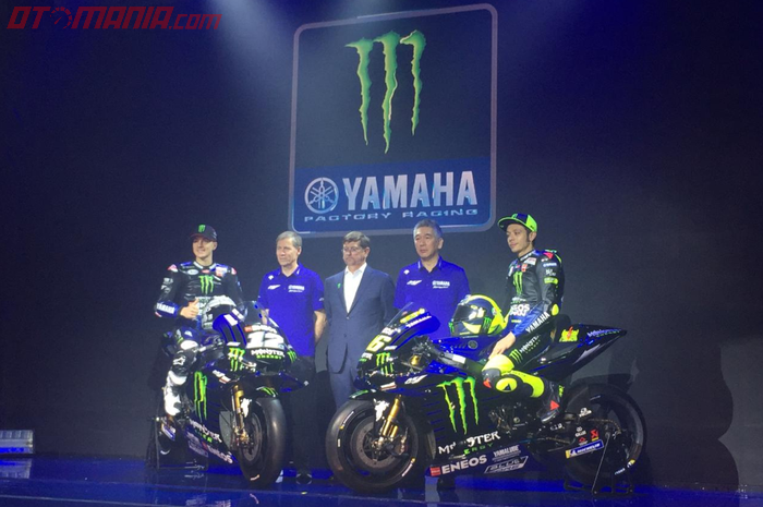 Tampilan YZR-M1 baru Monster Energy Yamaha MotoGP 2019
