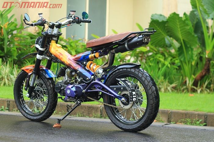 Minerva Sachs MadAss 125 Paling Mahal Modifnya Habis Rp 70 Juta