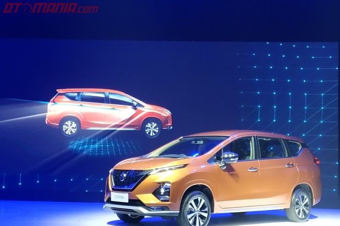 Nissan All New Livina hadir dengan tampilan baru, namun terlihat mirip Mitsubishi Xpander