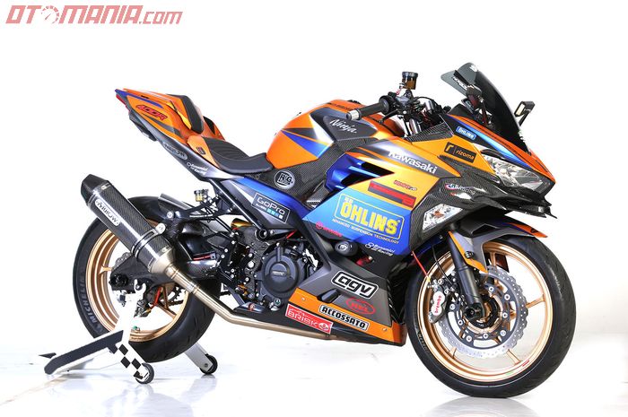 Modifikasi Kawasaki Ninja 250 2018 Racing Look Vanessa 80 Juta ++ Layz Motor