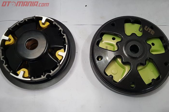 Upgrade pulley set dari USR untuk Yamaha XMAX