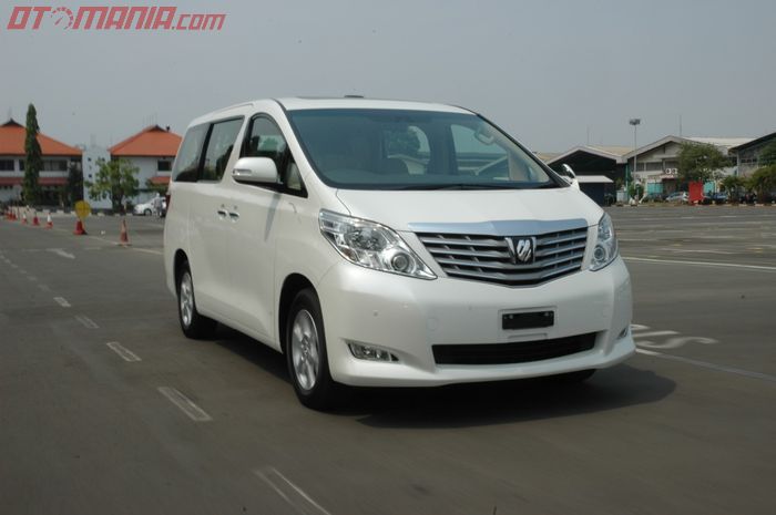 Ilustrasi Toyota Alphard 3.5 L Generasi kedua