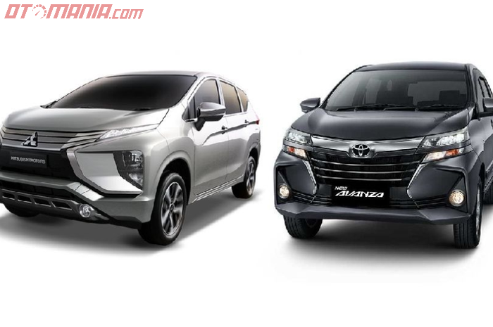 Mitsubishi Xpander  dan Toyota Avanza.
