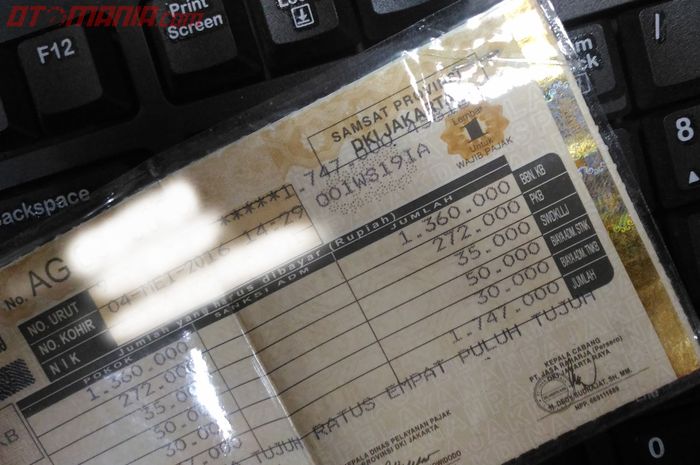 waktu proses STNK dan BPKP untuk pembelian mobil baru
