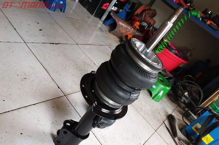 balon air suspension bisa sobek