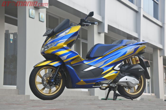 Honda PCX 150 tampil nyentrik, ambil konsep ala superhero Wolverine!