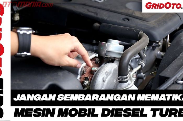 Cara Mematikan Mesin Diesel Turbo