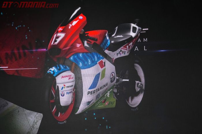 Ini dia livery resmi dari Mandalika Racing Team Indonesia untuk kejuaraan Moto2 2021 nanti. Ada aksen batiknya!