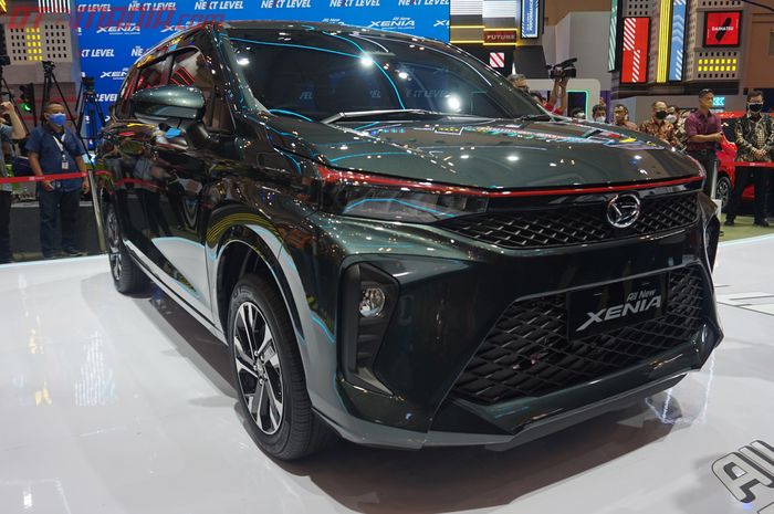 Daihatsu Xenia di ajang GAIKINDO Indonesia International Auto Show 2021.