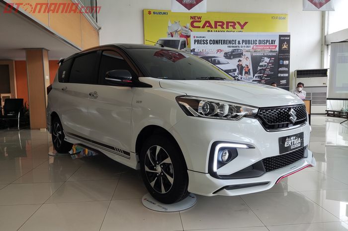 All New Suzuki Ertiga SS FF diperkenalkan di Yogyakarta, Sabtu (13/11/2021)