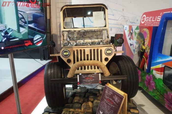 Gelis Mini Jeep EV dilelang di IIMS 2022