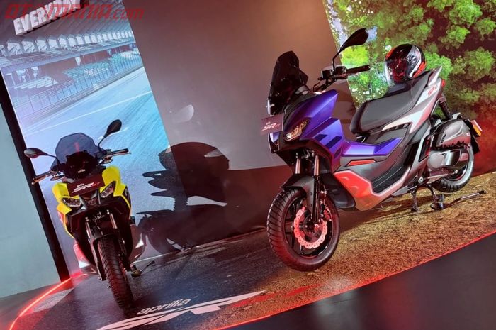 Aprilia SR GT resmi meluncur, siap menjegal jalan Honda ADV 160, harga mulai Rp 60 juta.