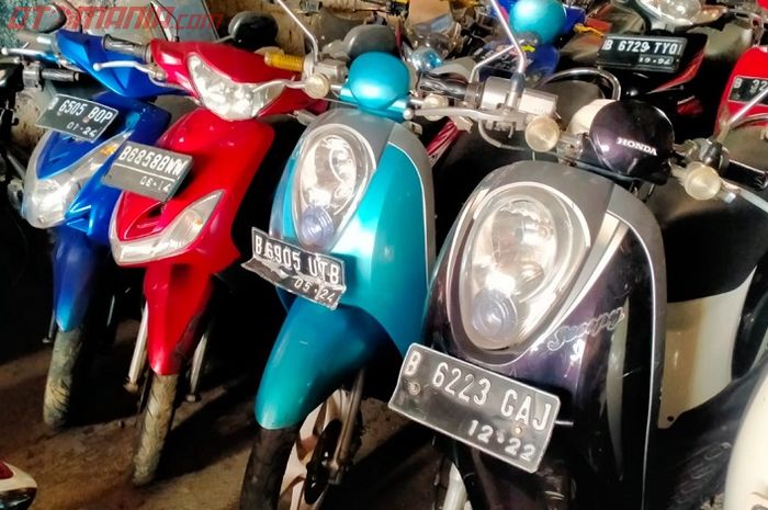 Motor bekas banderol Rp 4-10 jutaan pilihannya banyak (Foto Ilustrasi)