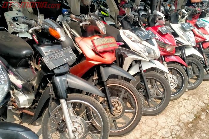 Ilustrasi motor bekas banderol Rp 2 jutaan