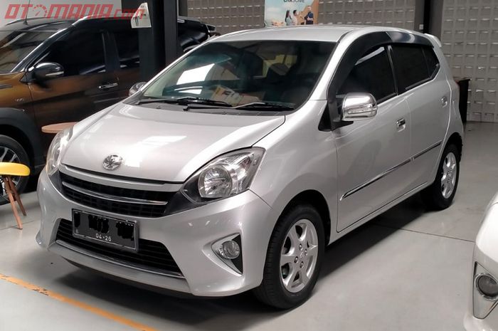 Ilustrasi Toyota Agya , Mobil matic bekas banderol di bawah Rp 200 Juta.