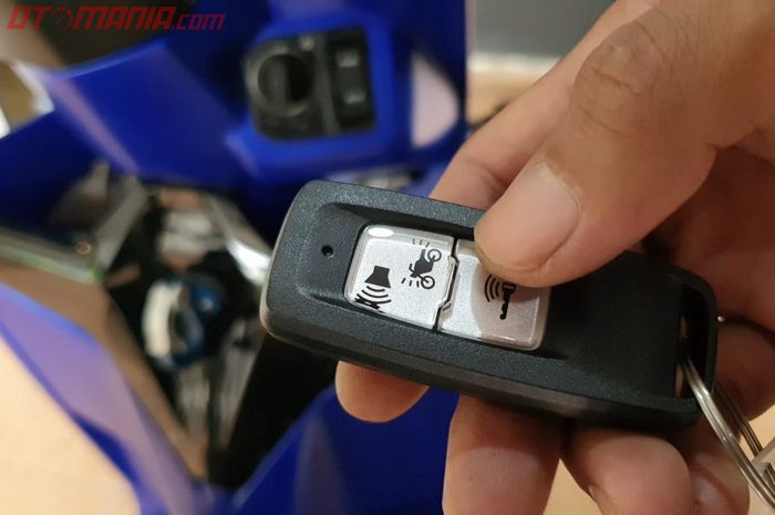 Ilustrasi remote keyless motor 