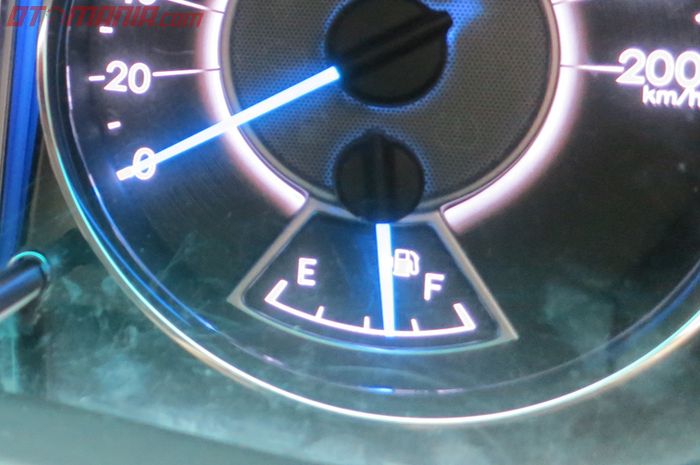 Ilustrasi indikator bahan bakar