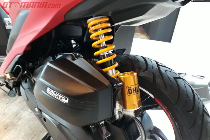 Ilustrasi shockbreaker Ohlins