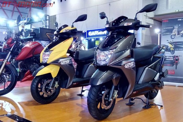 TVS Ntorq 125 punya fitur canggih di speedometer