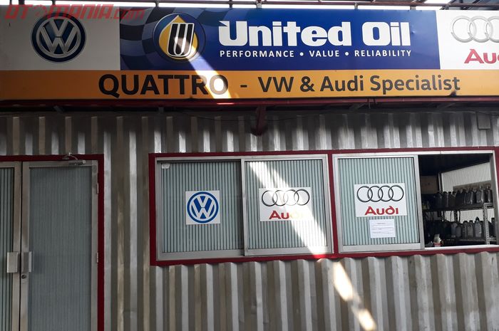 Bengkel Quatro, spesialis VW dan Audi